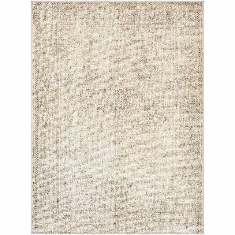 Livabliss Margot Vintage Traditional Hand Knotted Living and Dining Room Rug in Blue, Pink and Green, W: 120 cm, D: 170 cm