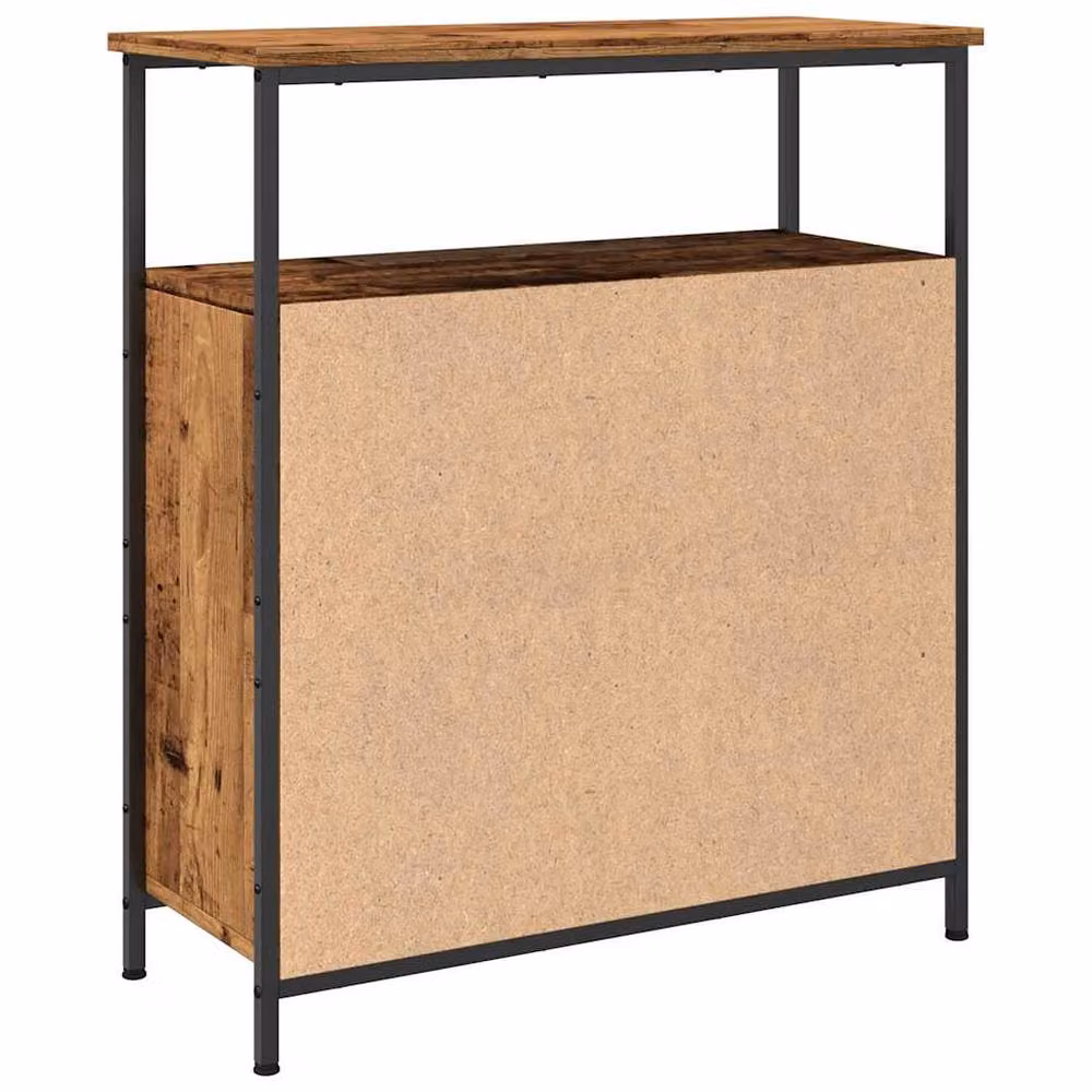 Berkfield Home Industrial Sideboard in Brown Old Wood, W/D/H: 70 x 30 x 80 cm – 5