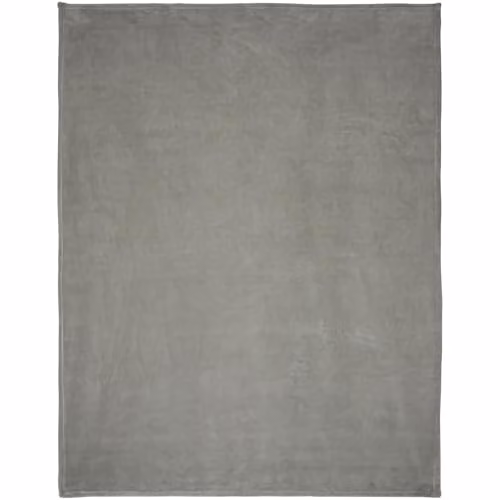 Seasons Grey Fluffy Coral Fleece Blanket for Adults W: 126 cm, D: 163 cm – 2