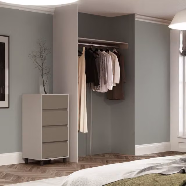 Spacepro Standard Shelf Kit in Dove Grey