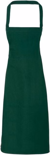 Premier Cotton Bib Apron in Green – 1