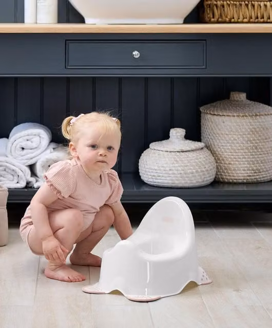 Mamas & Papas Anti Slip Standalone Potty in Pink and White