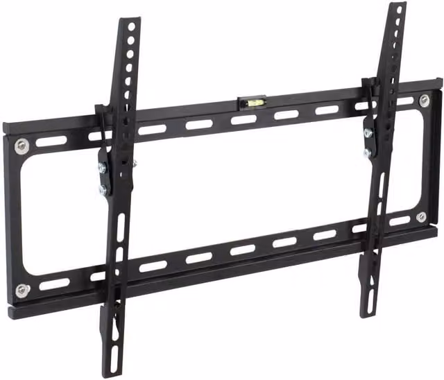 Tectake Tiltable and Width-Adjustable TV Wall Mount for 32-100 inch Screens, Black