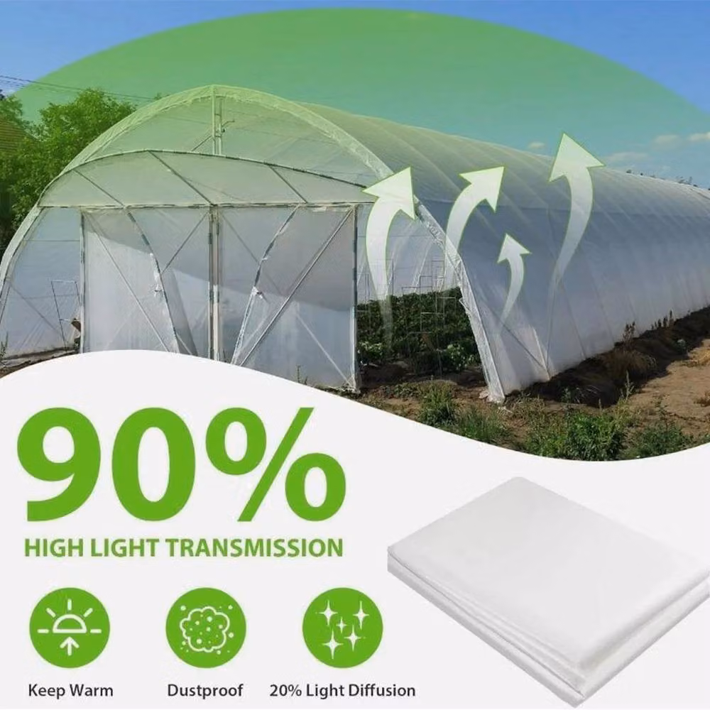 FLAVORA Extra-Thick Transparent Polythene Sheeting – 4