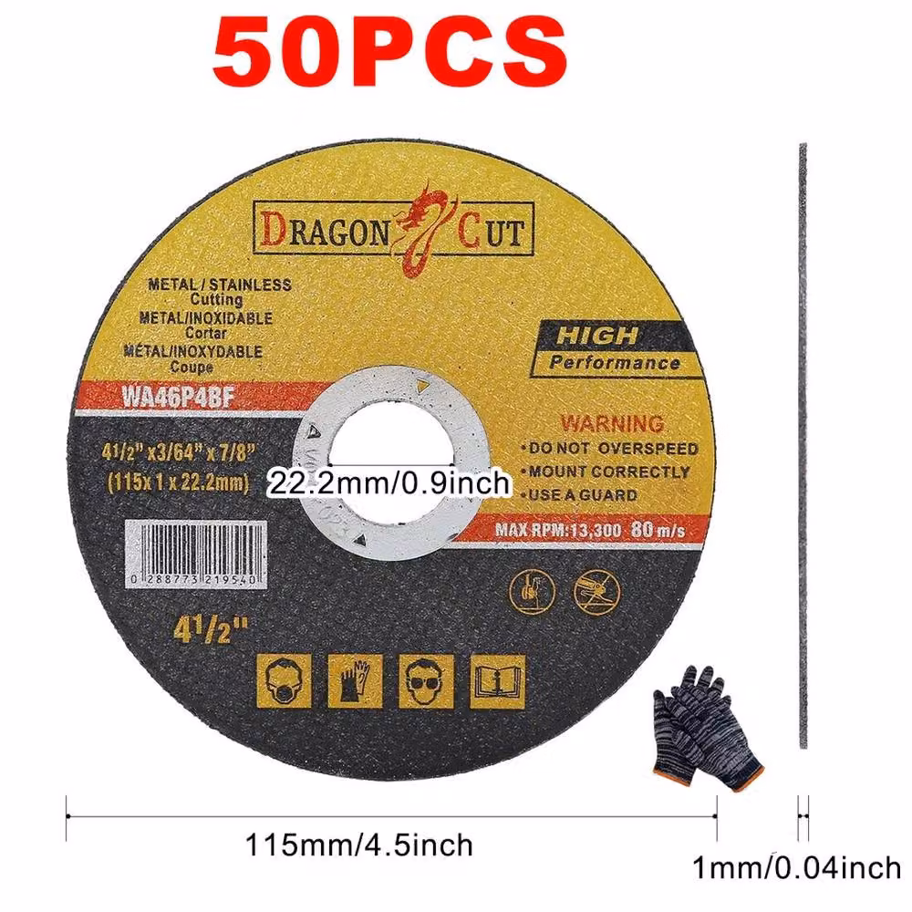 Havendro Ultra Thin Metal Cutting Disc for Steel, Multicolour, Diameter: 115 mm, Thickness: 1.15 mm, Bore: 22 mm – 2