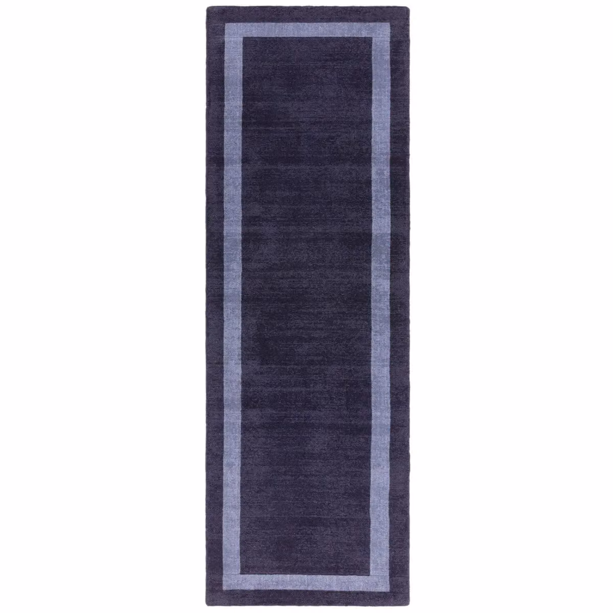 The Rug Shop UK Blue Handmade Plain Border Wool Area Rug, W: 160 cm, D: 230 cm – 6