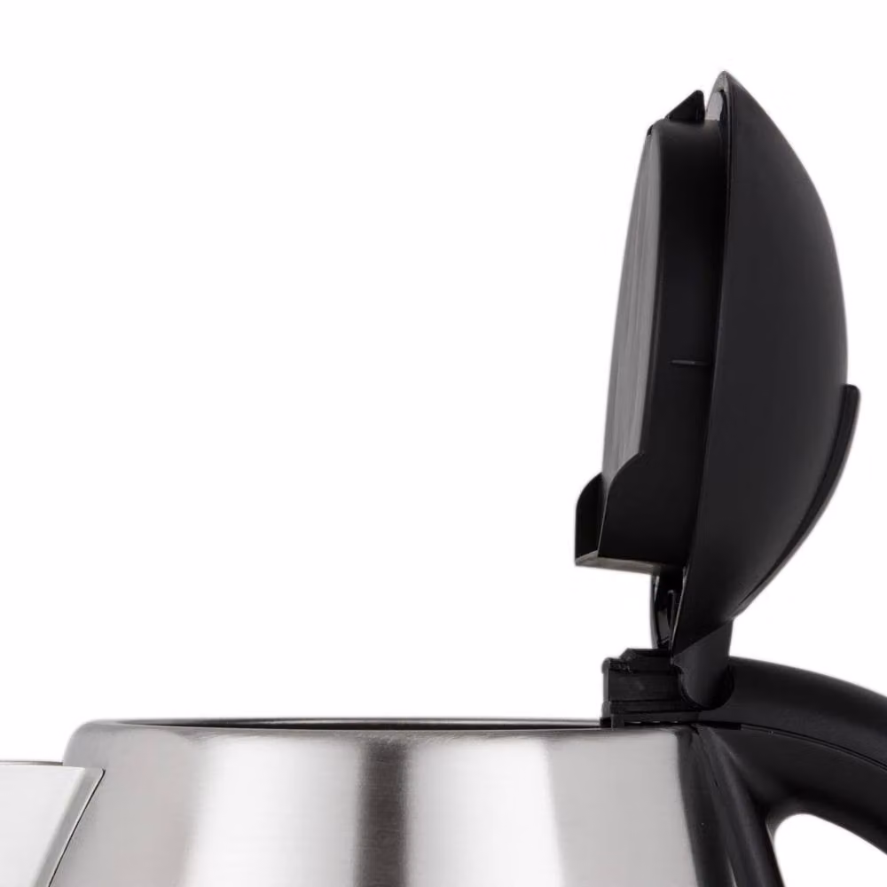 Swan SK31020N Brushed Stainless Steel Jug Kettle, 1 Litre, Silver and Black, 2000W with Auto Shut-off – 2
