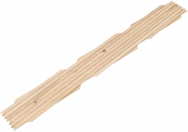 Berkfield Home Trellis Fences, 5 Piece Solid Firwood Set in Beige, H 180 x W 80 cm