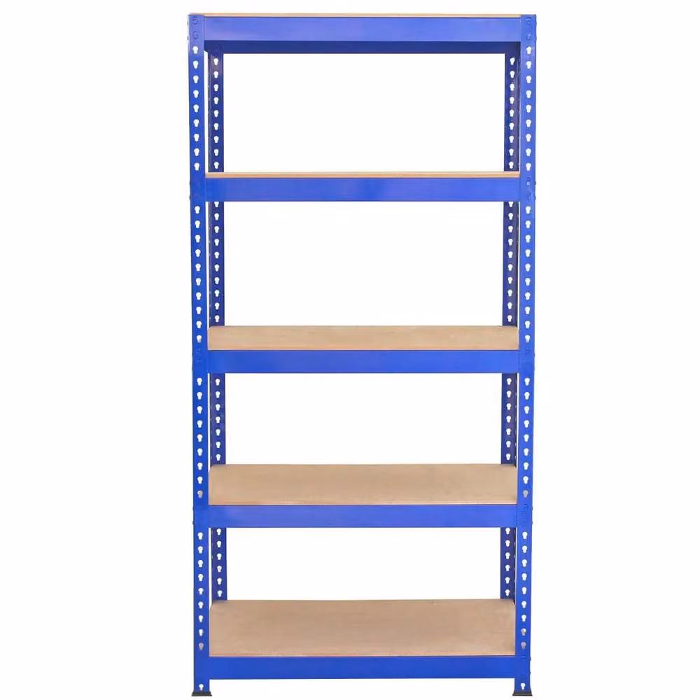 Monstershop Q-Rax Blue Steel Metal Racking Units and Workbench Set with Mallet – 2