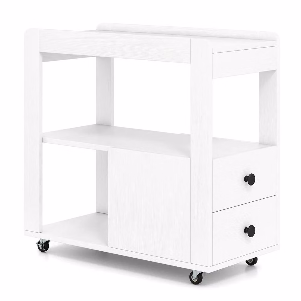 SPETLEK Narrow White Side Table – 2