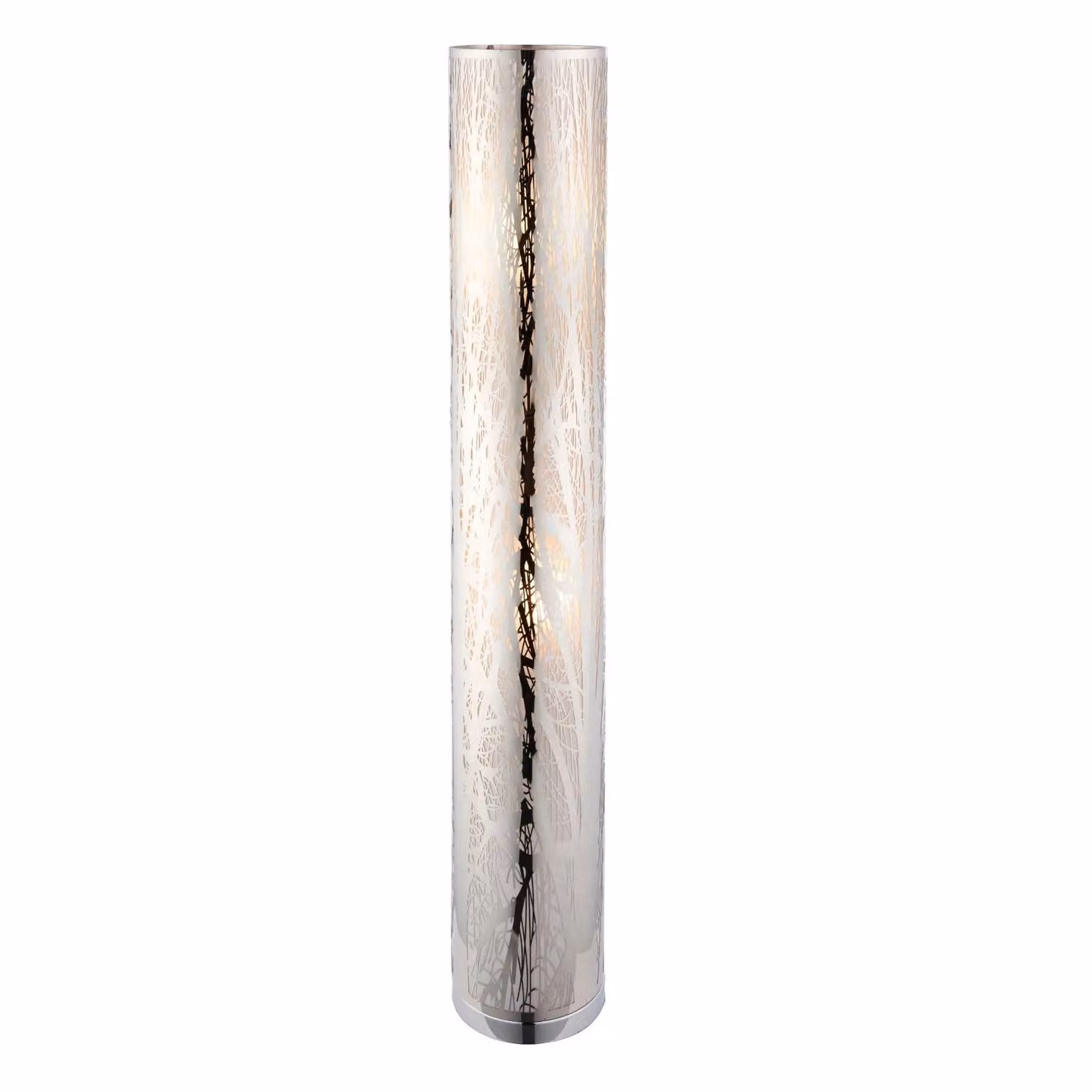 Pagazzi Mason 2 Light Polished Chrome Floor Lamp in Silver – 2