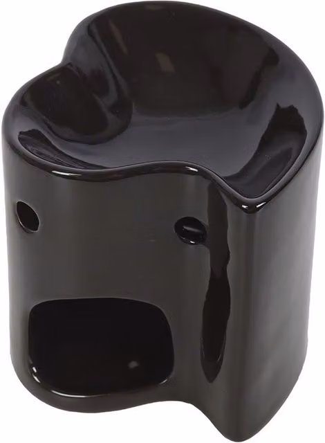 Something Different Heart Oil Burner in Black