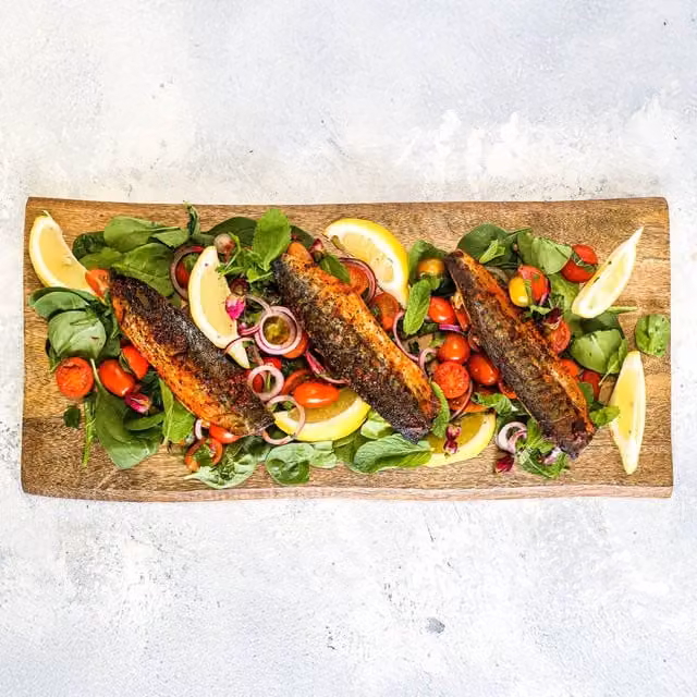 MasterClass Gourmet Prep and Serve Large Natural Mango Wood Plank, Brown