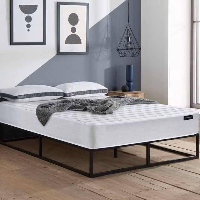 SleepSoul Cosy Comfort 800 Hybrid Pocket Mattress, White, W: 150 cm, L: 200 cm