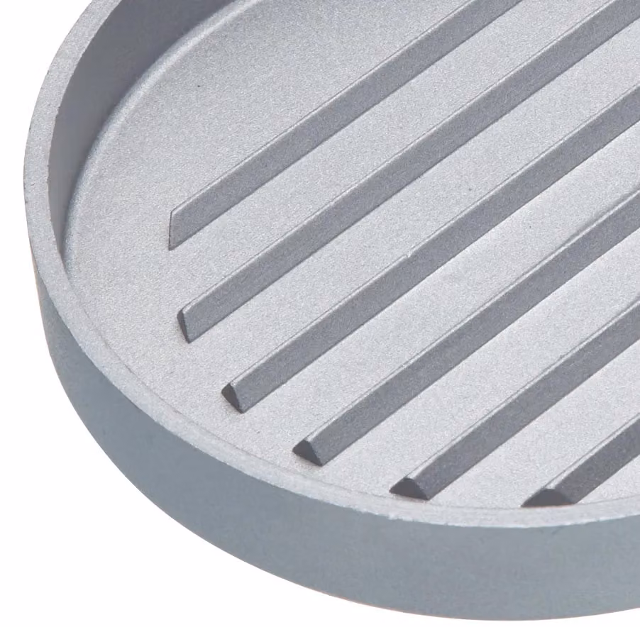KitchenCraft Grey Cast Aluminium Quarter Pounder Burger Press – 5