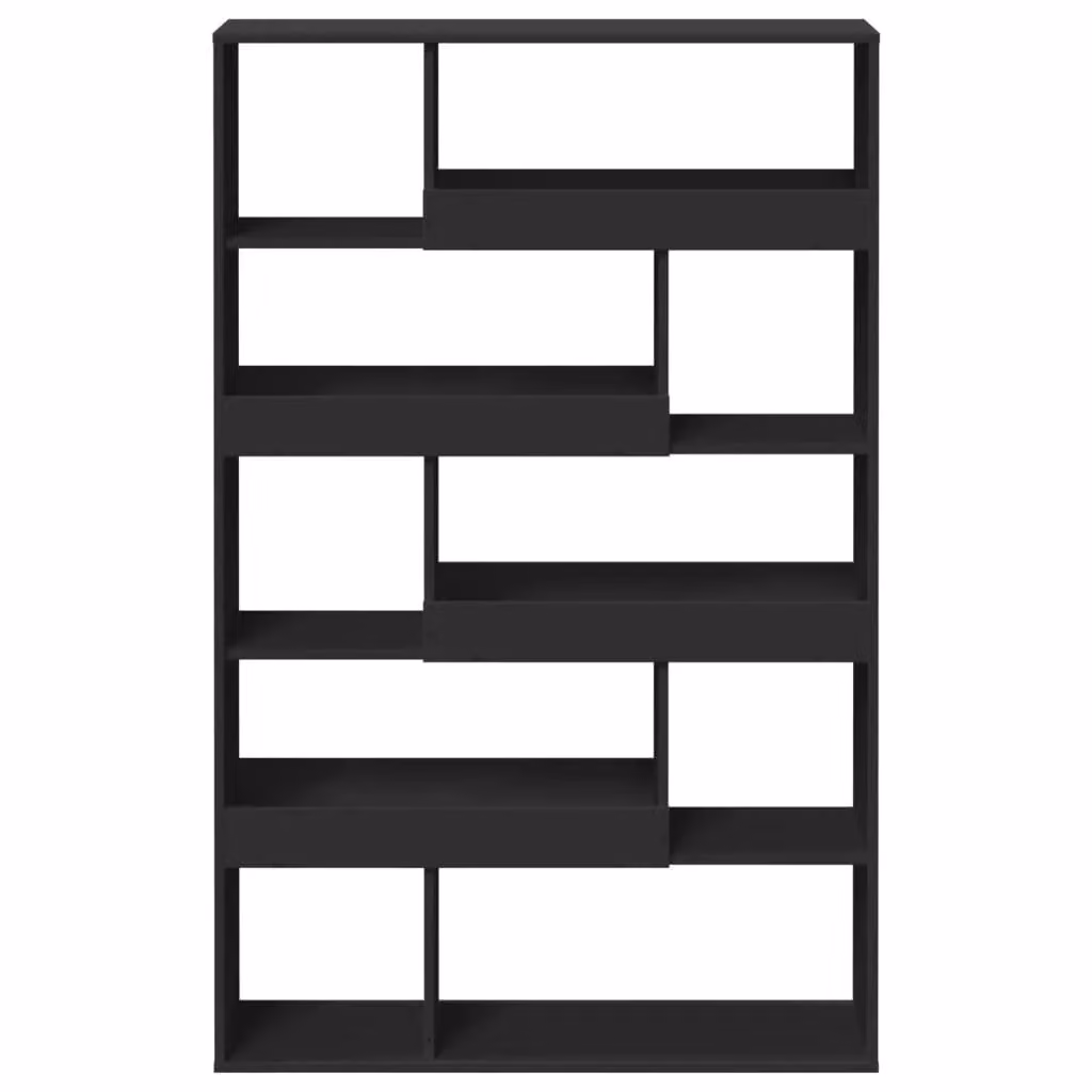 Berkfield Home Black MDF Room Divider, W/D/H: 100 x 33 x 156.5 cm – 3
