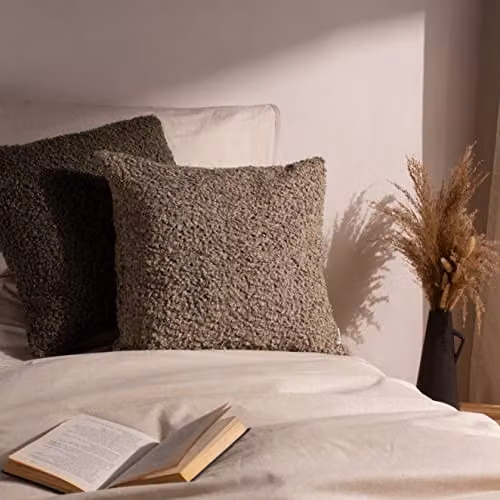 Yard Cabu Square Polyester Filled Cushion in Beige, W/D/H: 55 x 55 x 55 cm – 3