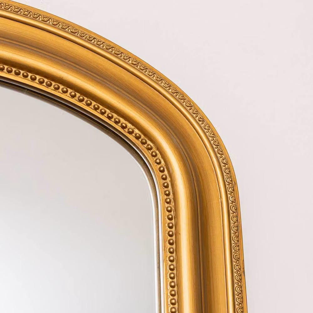 Melody Maison Antique Gold Full Length Leaner and Wall Mirror, W: 47 cm, H: 142 cm – 2