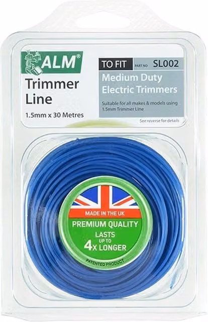 ALM Trimmer Line for Medium Duty Electric Trimmers, 30m x 1.5mm