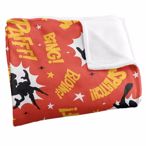 Netflix Asterix Obelix Big Fight Super Soft Microfibre Throw Blanket, White, W/D: 152 x 127 cm – 2