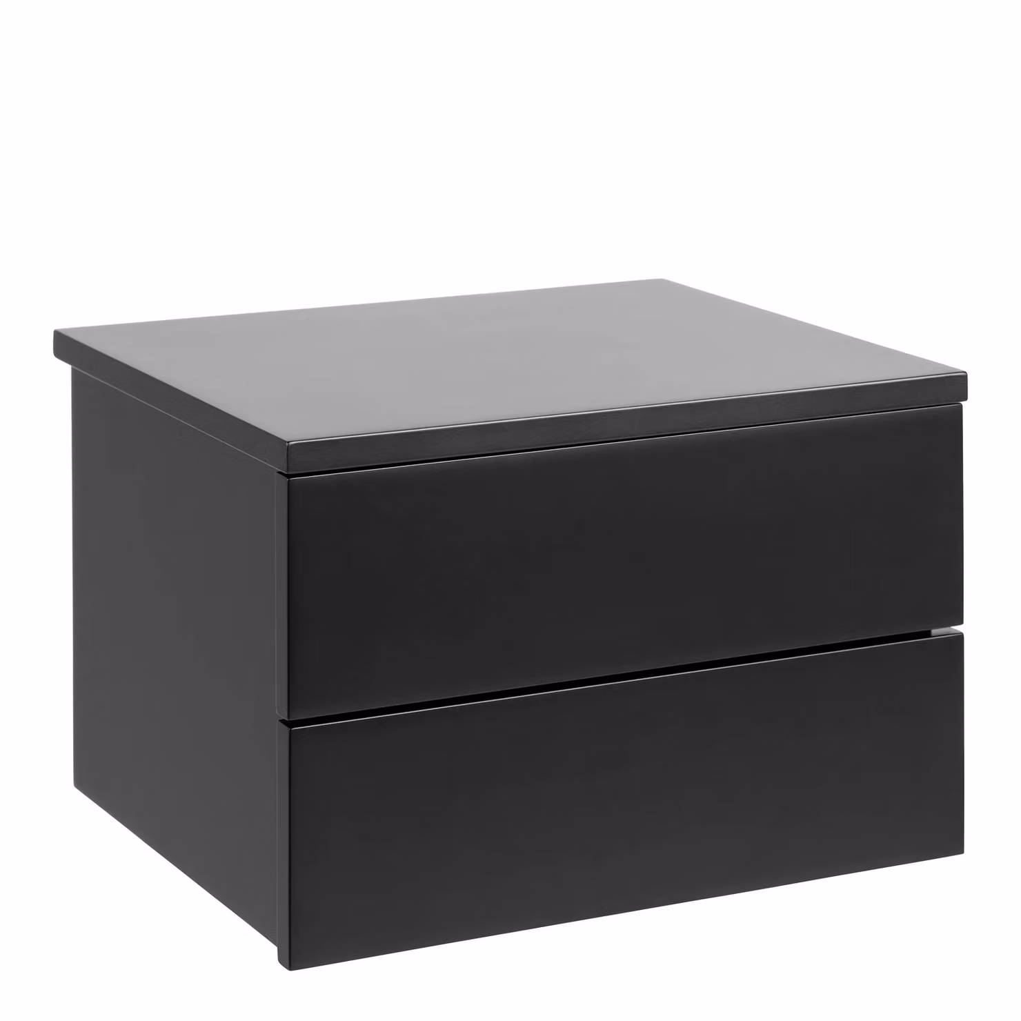 Furniture To Go Avignon Black Lacquered Wall Mounted Bedside Table – 2