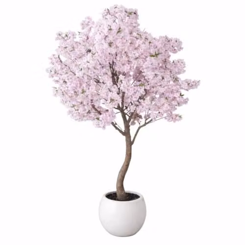 Leaf Design UK XL Artificial Green Tree in Decorative Planter, Height: 160 cm