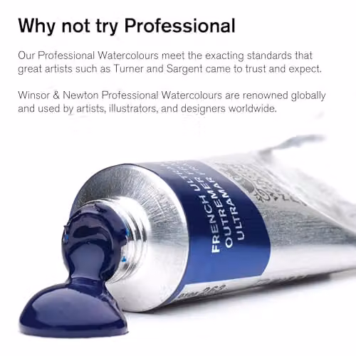 Winsor & Newton Cotman Ultramarine Blue Water Colour Tube, 21ml – 5