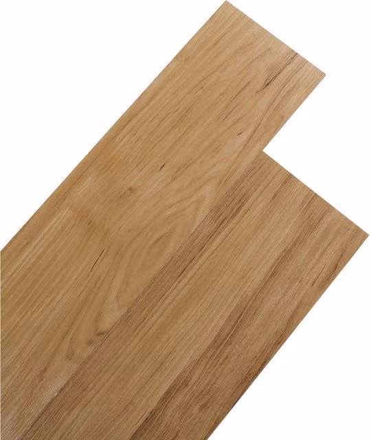 Garden Sanctuary Rustic Wood Look Self-Adhesive Vinyl Plank Flooring in Brown