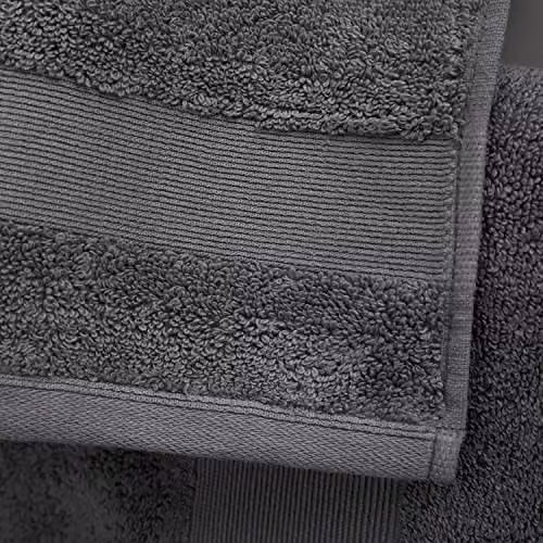 Catherine Lansfield 6 Piece Grey Cotton Towel Bale – 2