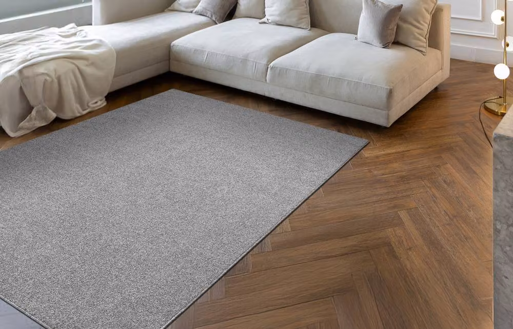 RugsX Eton Plus Grey Modern Rectangular Rug, W: 200 cm, D: 250 cm – 3