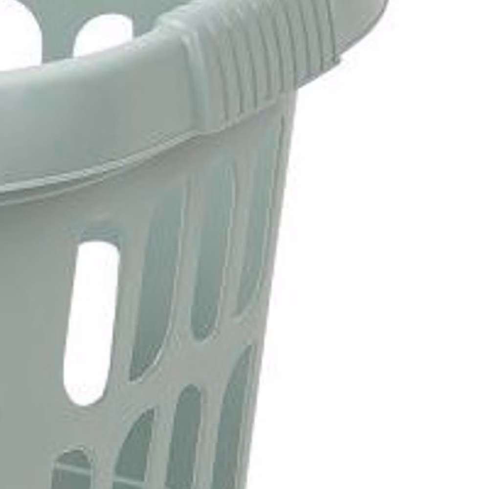 Casa Hipster Plastic Laundry Basket in Green – 2