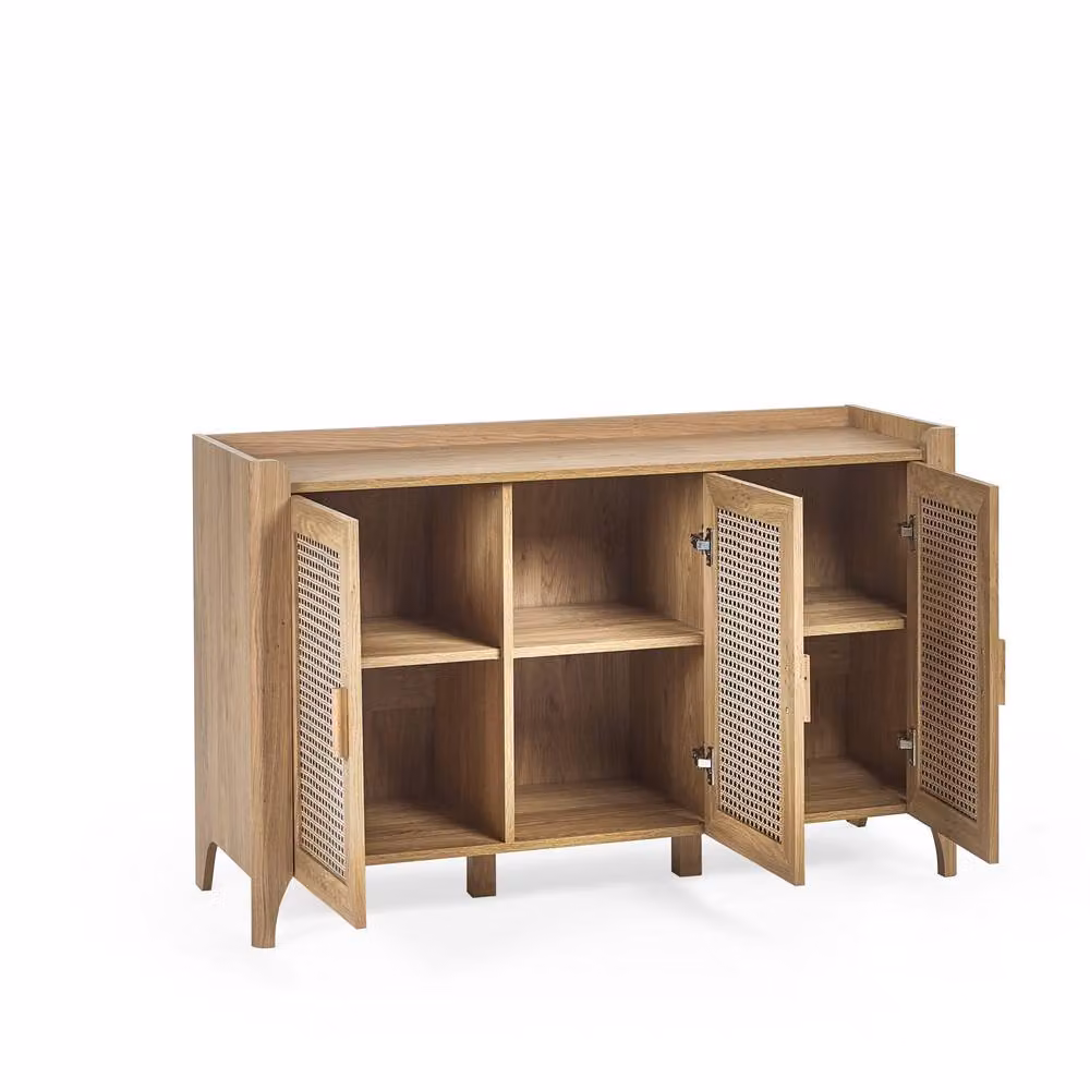 Cheshire Melrose 3 Door Sideboard in Light Oak – 2