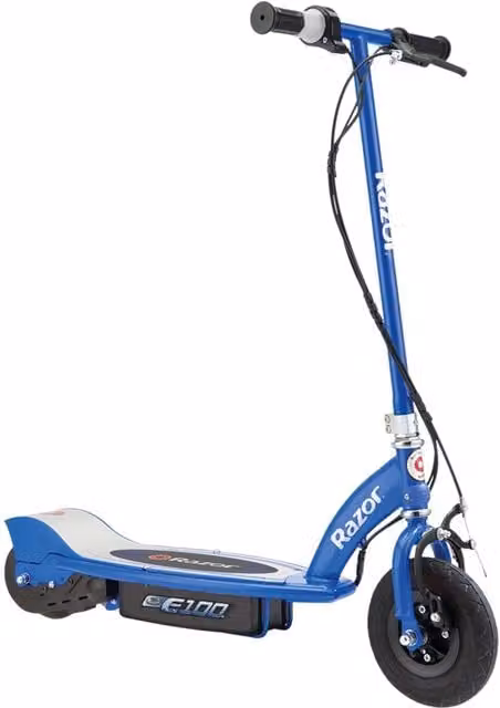 Razor E100 Electric Scooter in Blue