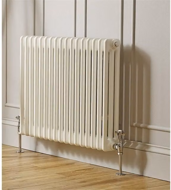 Clifton White Horizontal 3 Column Radiator H 60 cm x W 83 cm – 1