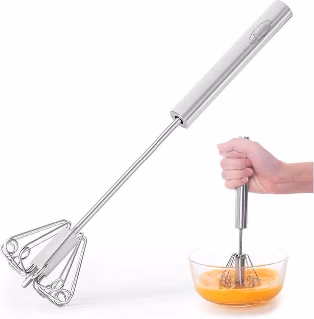 Kelvenix Stainless Steel Semi Automatic Whisk Blender in Silver – 1