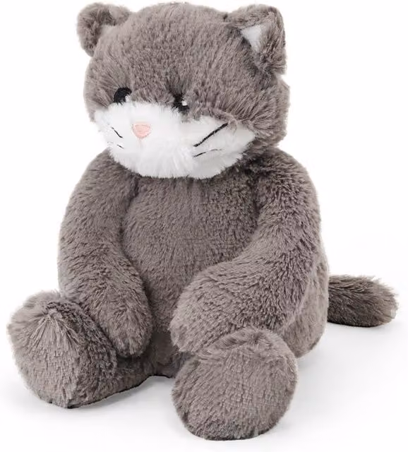 Grey Cat Plush Softie Toy
