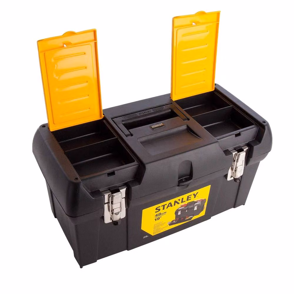 Stanley Metal Tool Box with Inserts in Black – 2