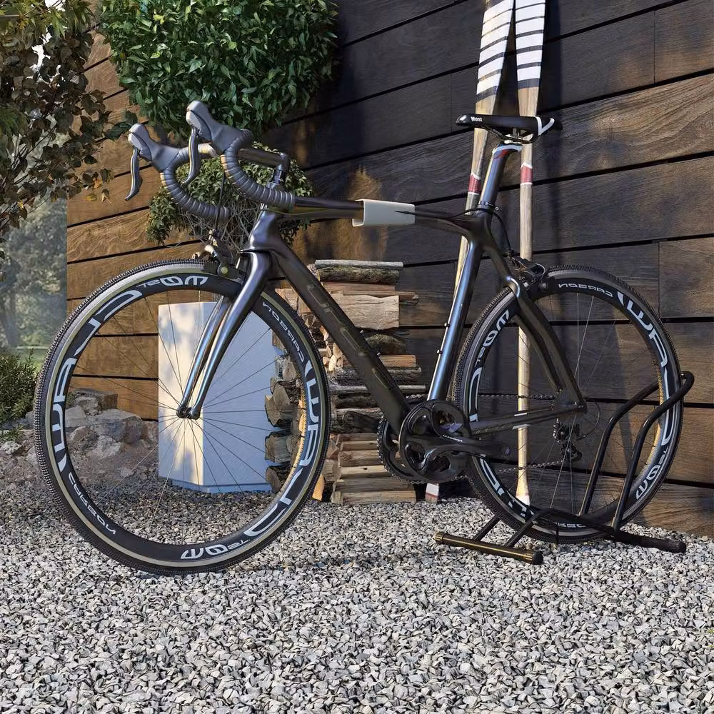 STILVORA Bike Floor Stand for 16 to 29 Inch Bikes, Black – 3