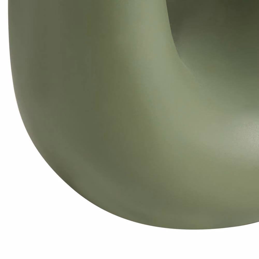 Wyld and Coco Green Magnesium Oxide Fibreglass Accent Side Table W: 42 cm, D: 28 cm – 5