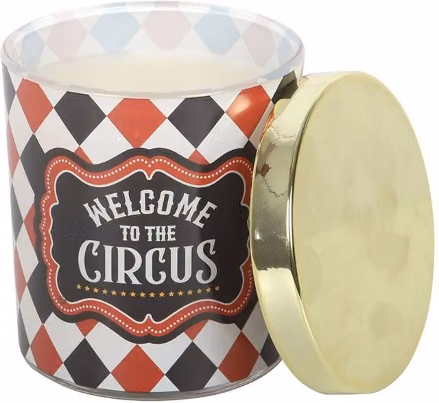 Something Different Welcome To The Circus Vanilla Sugar Mystic Circle Scented Candle, Multicolour – 1