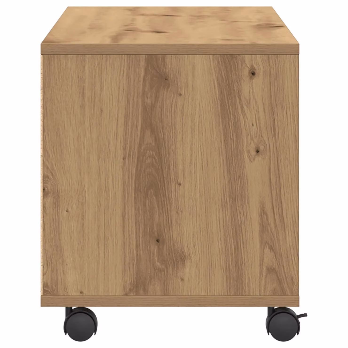 Berkfield Home Artisan Oak TV Cabinet in Brown, W/D/H: 90 x 35 x 35 cm – 4
