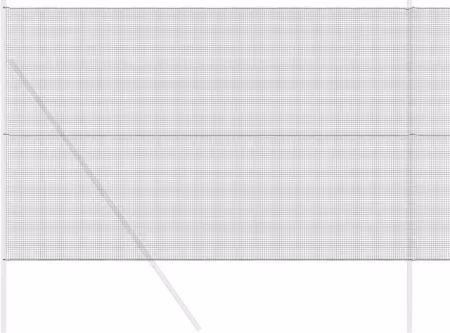 Berkfield Home Modern Welded Wire Fence in Dark Grey Steel, 1.5 x 50 m