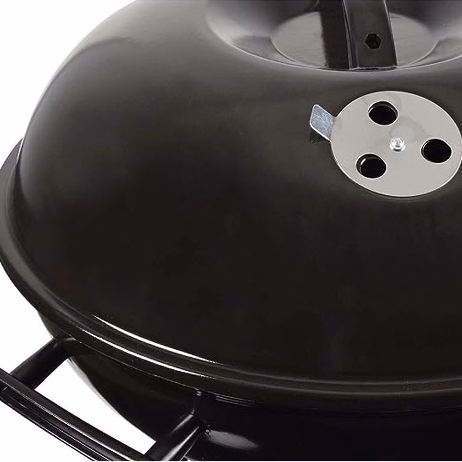 Downton Black Charcoal Kettle BBQ Grill with Wheels – 2