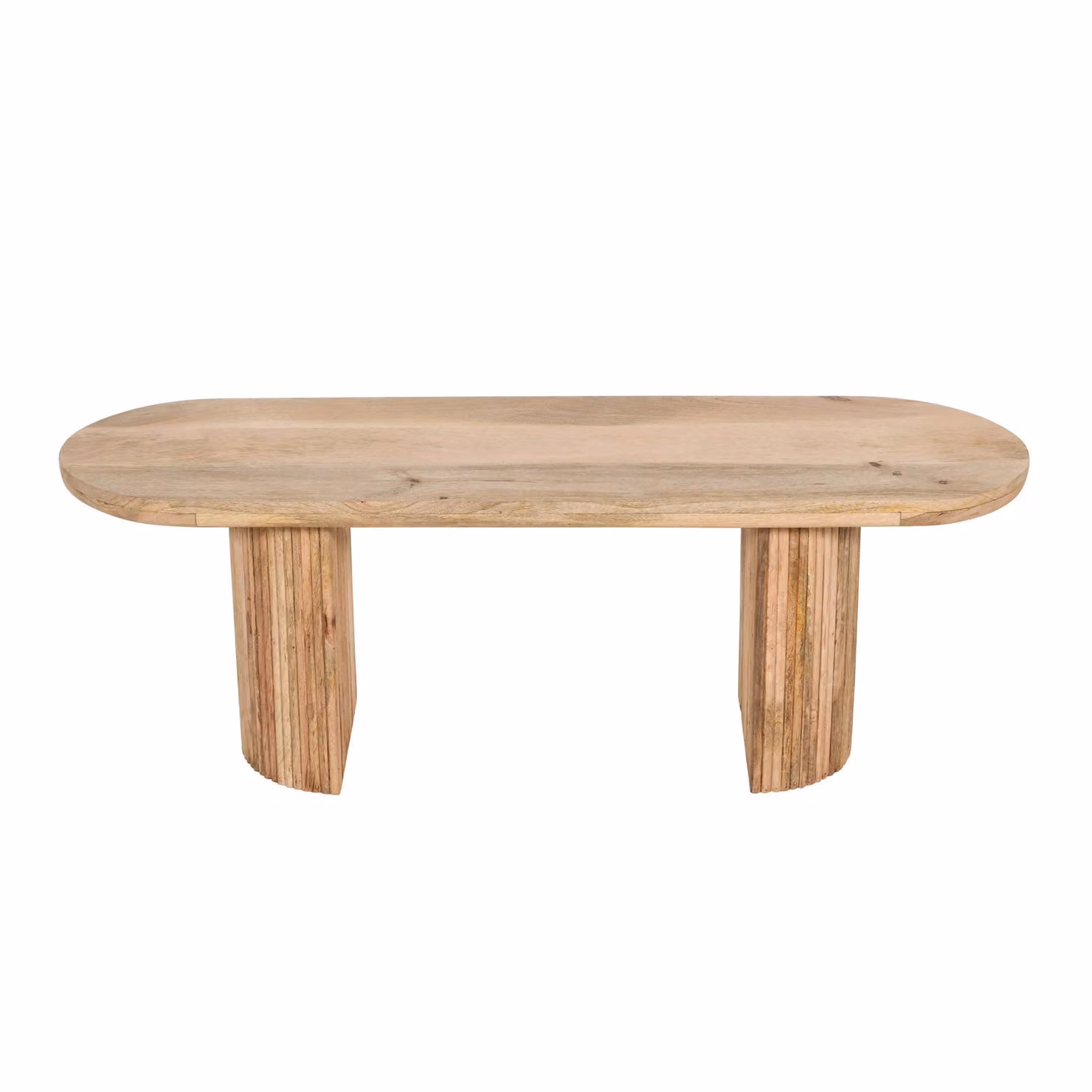 IH Design Margarita Mango Wood Dining Bench in Brown – 2