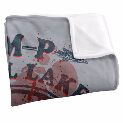 LOGOVISION Friday The 13th Camp Counselor Victim Super Soft Fleece Throw Blanket, Multicolour, W: 152 cm, D: 127 cm – 2