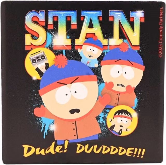 Widdop Bingham & Co Ltd Fandomania South Park Stan Coaster in Black