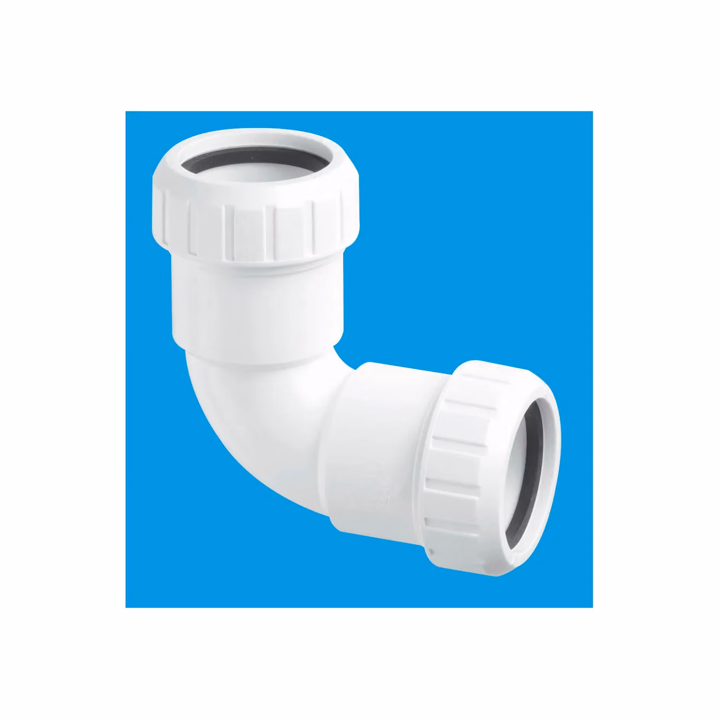 McAlpine 1.5 inch Surefit 90 degree Bend in White – 2