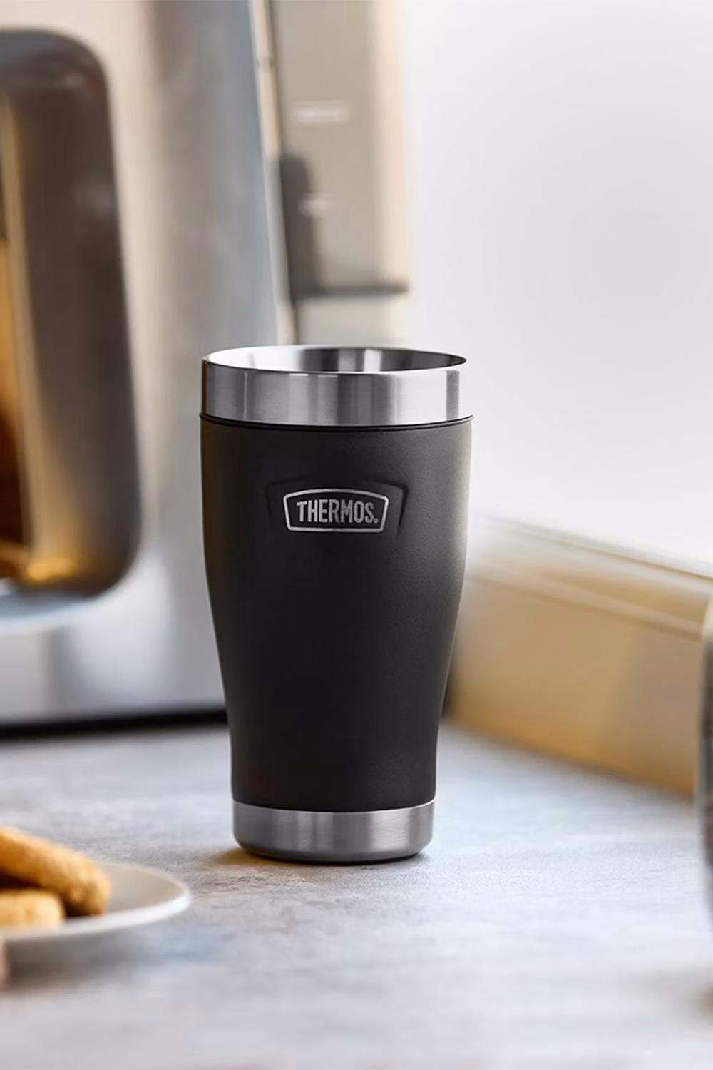 Thermos Icon Series Stainless Steel Travel Tumbler, 355ml, Black – 2
