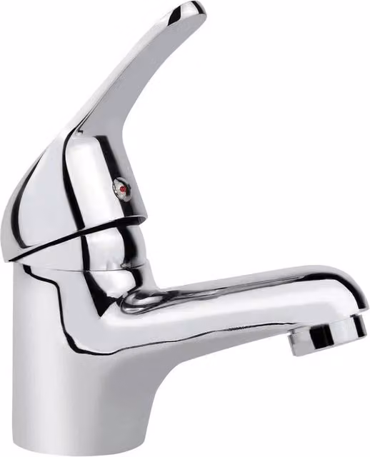 KORVIXA Modern and Classic Single Lever Bathroom Basin Sink Mixer Tap in Silver Chrome