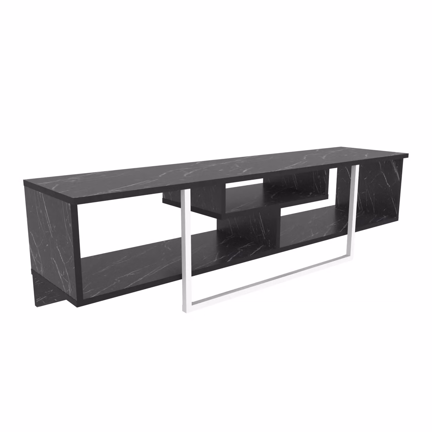 Decorotika Astona Minimalist TV Unit in Dark Grey for TVs up to 65 inch – 2